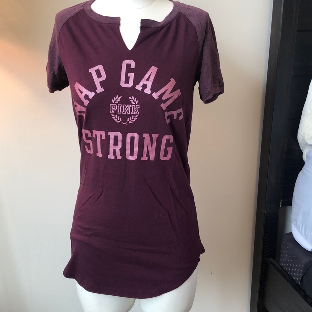 VS PINK Sleep Logo T-Shirt Dress “Nap Game Strong”
